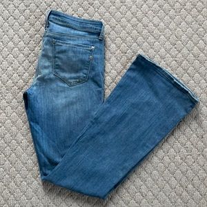 Genetic Los Angeles wide leg jeans 29 Washed Leaf Fit Flare